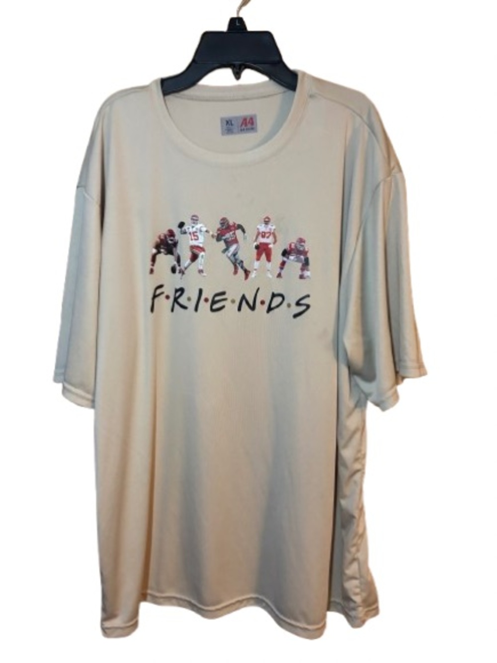 "Friends" with Kansas City Chiefs football players. XL